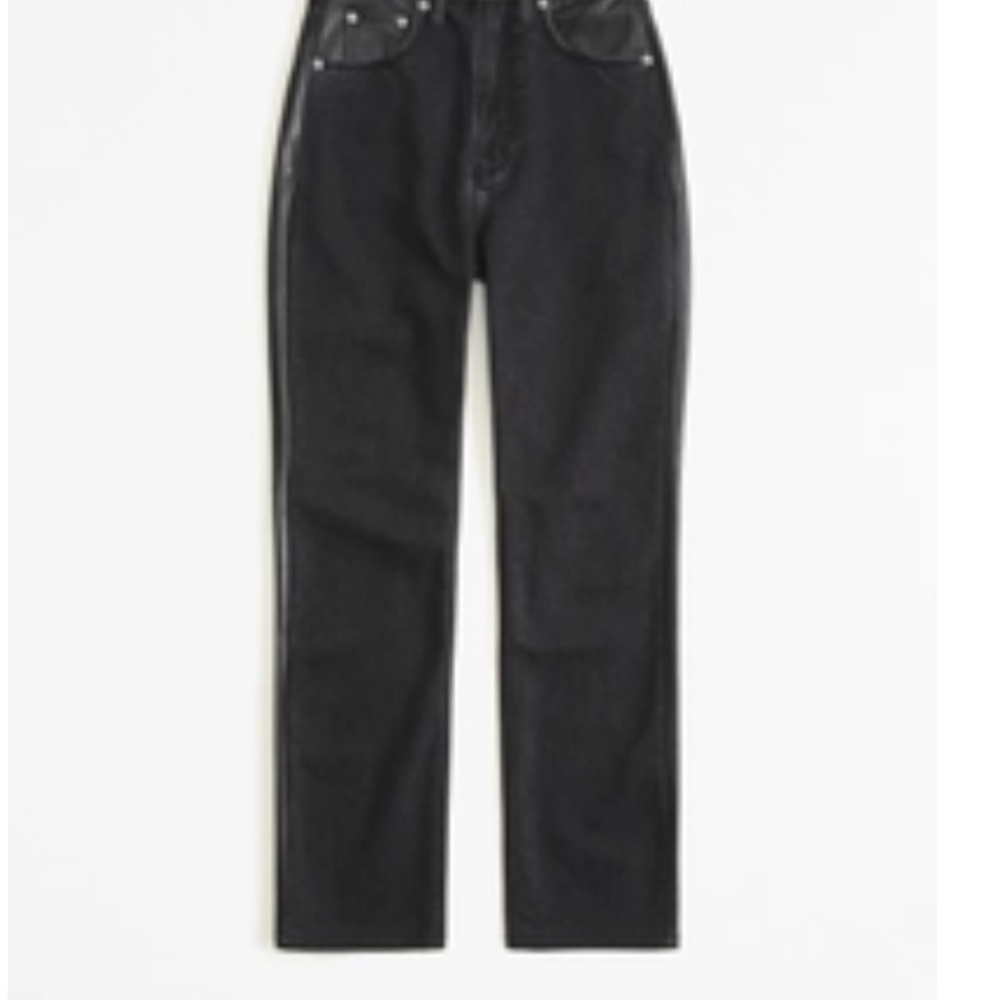 Women’s 26 short Abercrombie & Fitch Black Straight Jeans